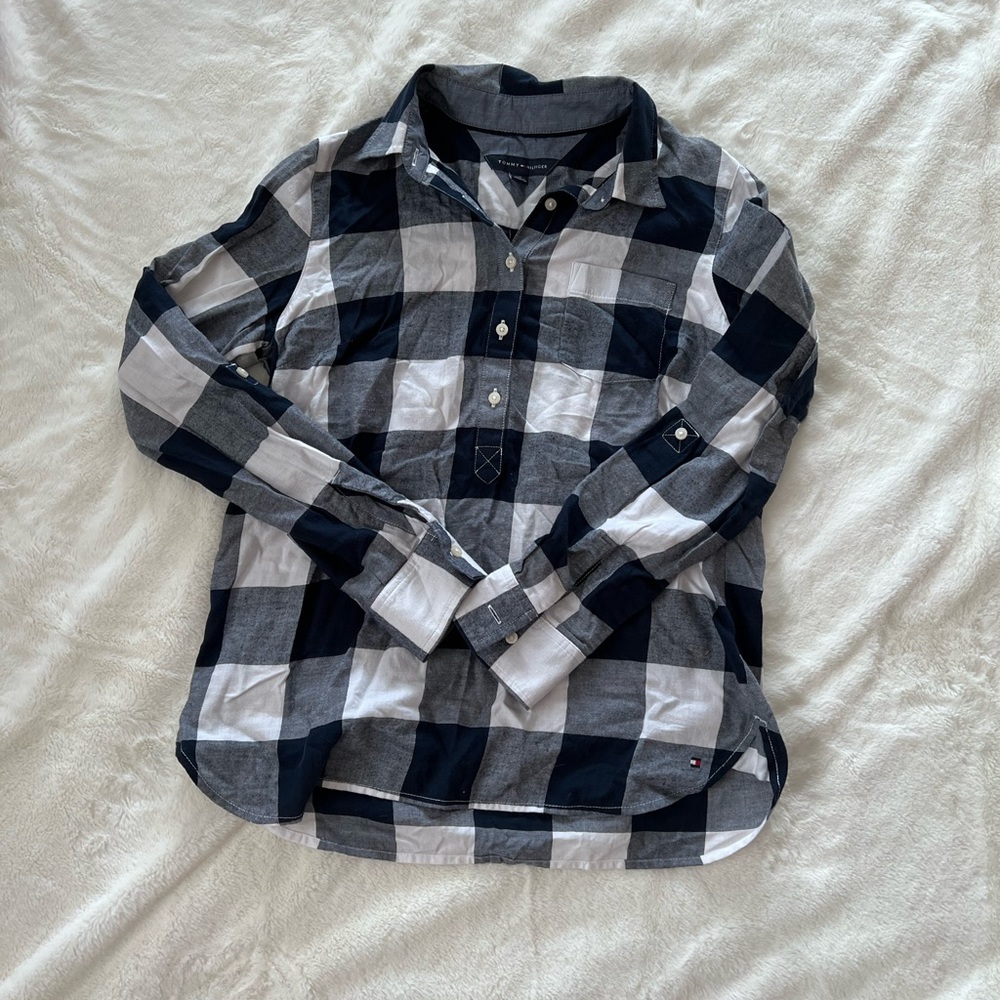 Woman’s small flannel